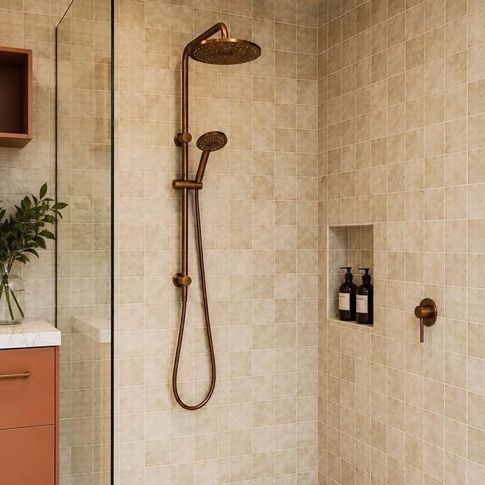 Journal_Art-Matilda_Storm-double-shower-and-mixer Voda Storm Double Head Shower in Brushed Copper