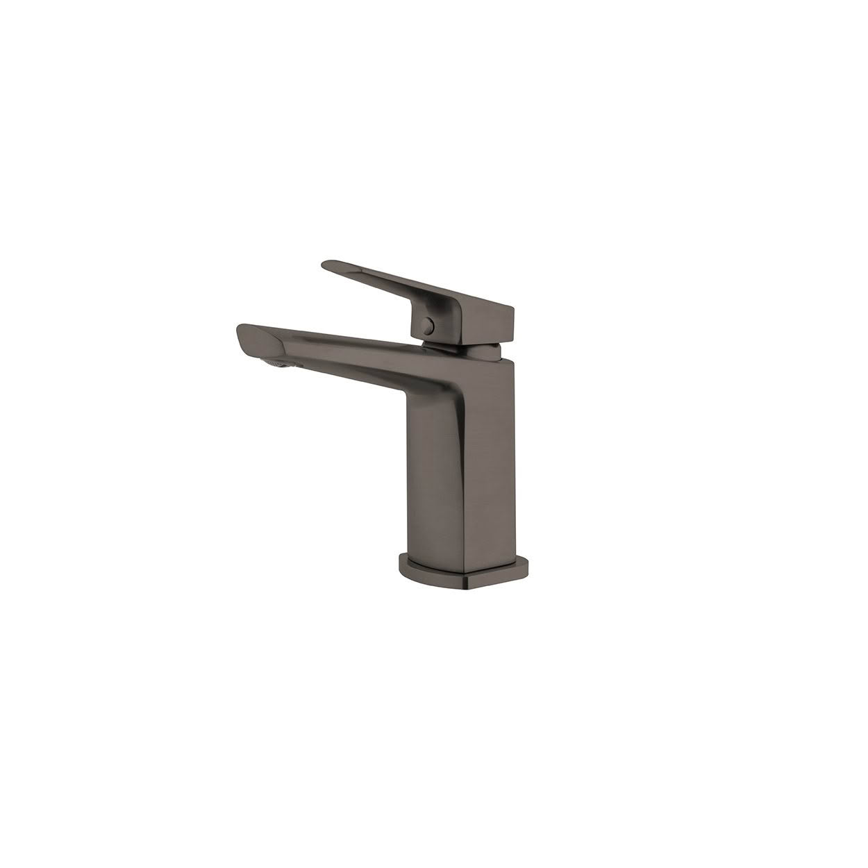 Eclipse Swivel Basin Mixer - Brushed Gunmetal (PVD)