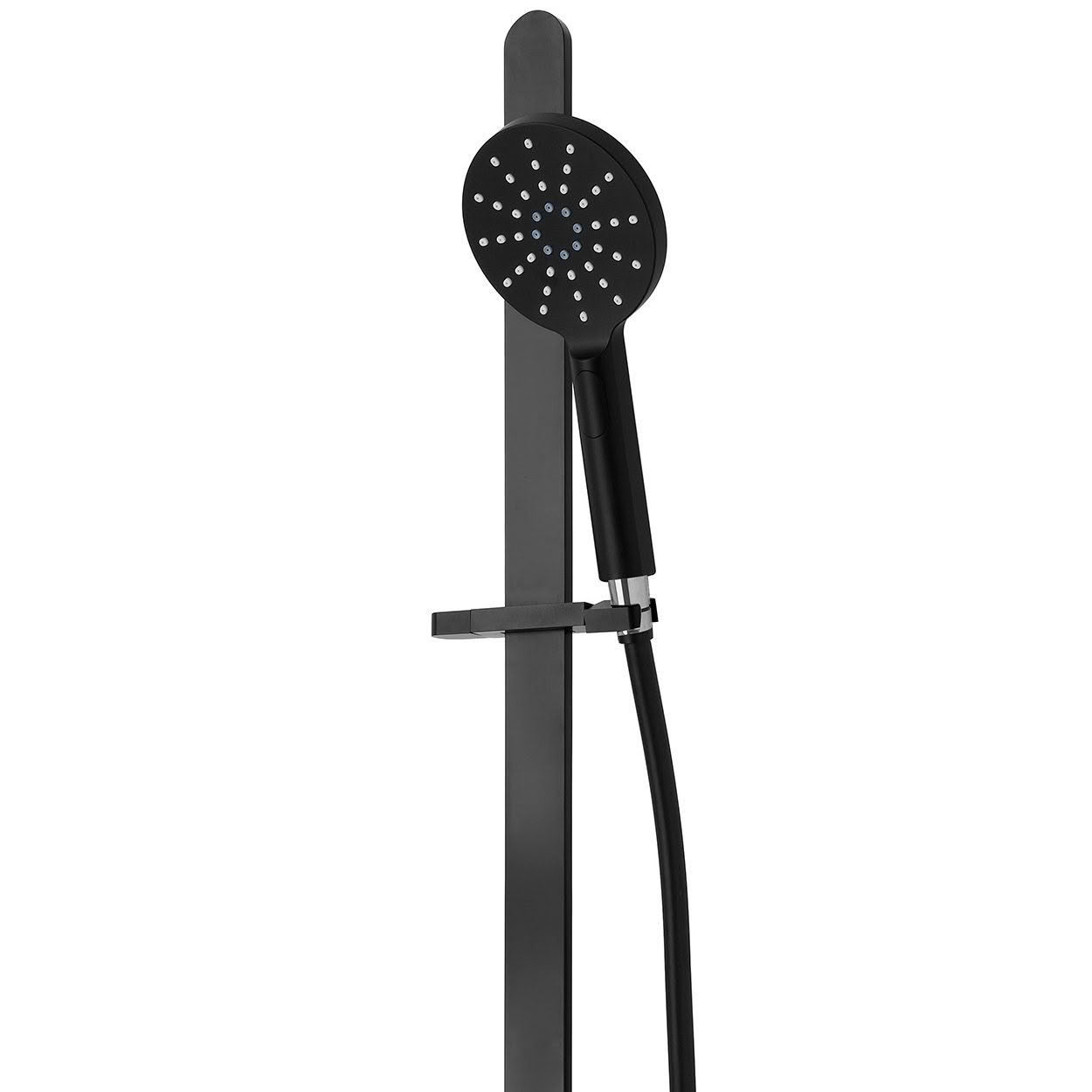 Eclipse Slide Shower (Round) 3 Function - Matte Black