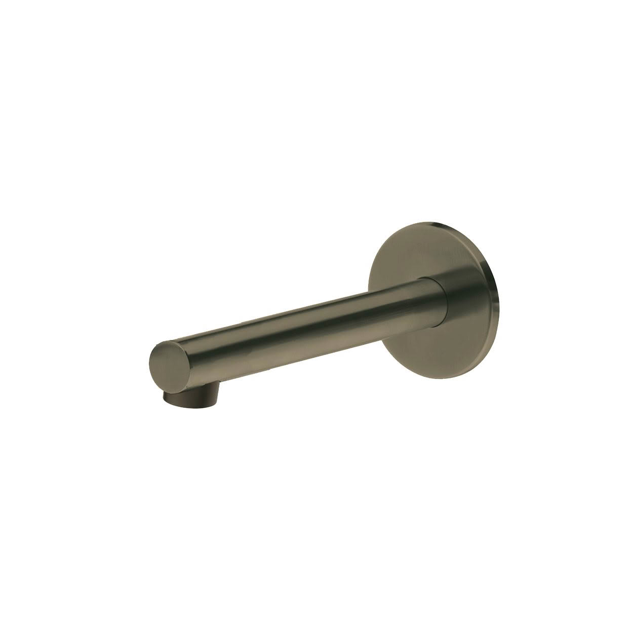 EcoMinimal Bath Spout - Brushed Gunmetal (PVD)