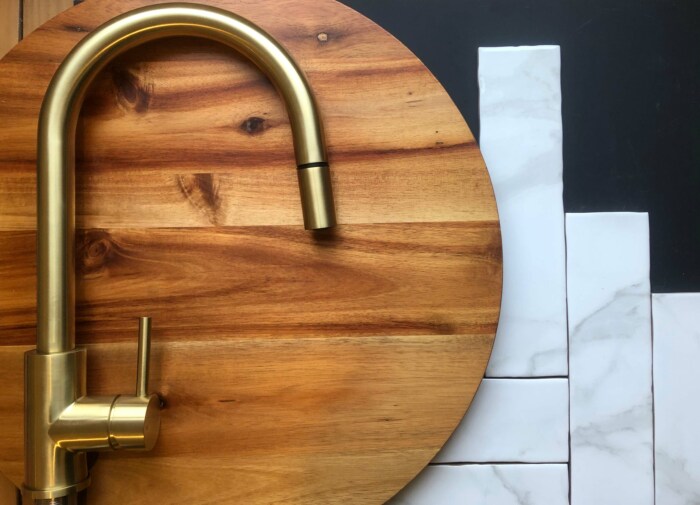 How to care for Brushed Brass Tapware